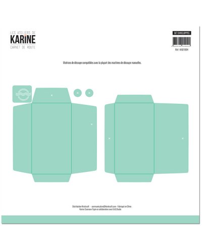 Les Ateliers de Karine - Dies Set enveloppes - Carnet de route