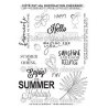 Tampon clear - Summer - Farniente | Mes P'tits Ciseaux