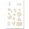 Set Embellissements Bois - Essentials | Cocoloko