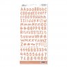 Autocollants alphabet - Pastèque - Baby M | Lora Bailora