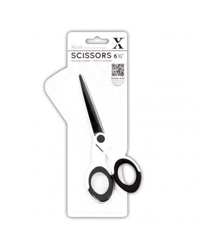 Xcut - Ciseaux 16,5cm SoftGrip anti-adhérent