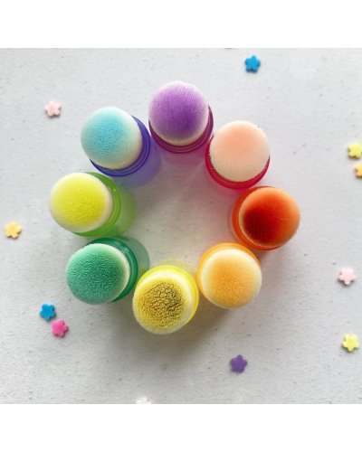 Time for tea Designs - Stackable rainbow blender brushes