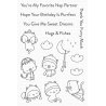 Tampon clear - Cool Cats | My Favorite Things