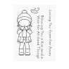 Tampon clear - Winter Kisses | My Favorite Things