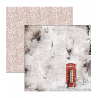 Papier 30x30 - Snow falls soundlessly - Snow and the city | Ciao Bella