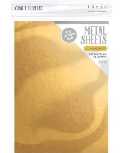 Craft Perfect - Metal Sheet - Empire Gold