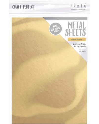 Craft Perfect - Metal Sheet - Golden Blonde