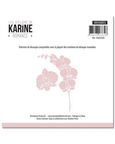 Les Ateliers de Karine - Dies Orchidées - Romance