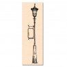 Tampon Bois - Lampadaire - Romance | Les Ateliers de Karine