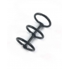 Mécanisme de reliure 3 anneaux - Ø20mm Noir