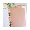 Intercalaires A5 Disques - Rose opaque | Alúa Cid