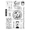 Tampon clear - Carpe diem - French Kiss | Mes P'tits Ciseaux