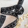 Ruban crochet au mètre - Noir | RitaRita