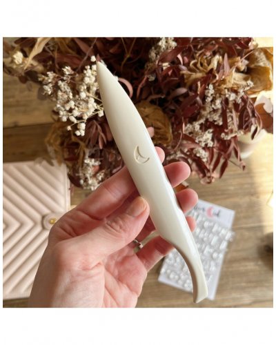 Plioir en résine - Blanc cassé | Alúa Cid