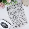 Tampon clear - ABC Majuscules | Alúa Cid
