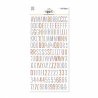 Autocollants alphabet puffy Couleurs - Un nuevo abril | Lora Bailora