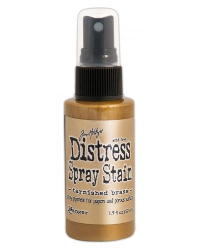Distress Spray Stain - Tarnished Brass 