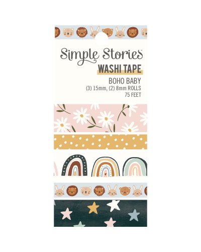 Simple Stories - Washi Tape - Boho Baby
