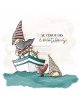 Chou & Flowers - Tampon clear - Les gnomes marins - Voyage imaginaire
