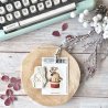 Tampon EZ - Doudou timide magicien - Little circus | Chou & Flowers