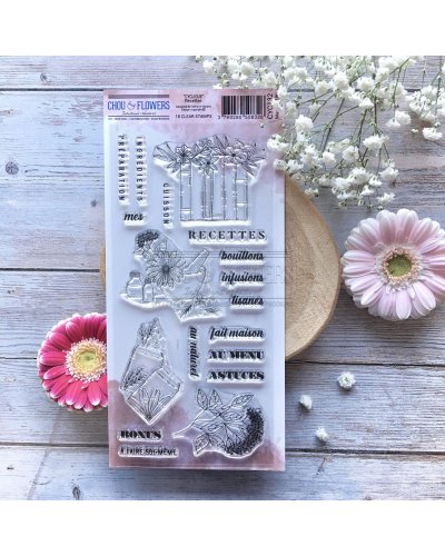 Chou & Flowers - Tampon clear - Recettes - Cyclique