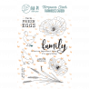 Tampon clear - Jolis coquelicots - Farmhouse Garden | Ha.Pi Little Fox