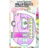 Tampon clear - A6 Stamp Set -652 - Caravan | Aall & Create