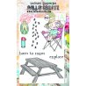 Tampon clear - A6 Stamp Set -653 - Camping | Aall & Create
