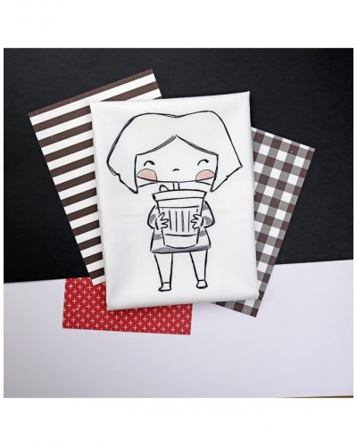 Alúa Cid - Pan de tissu - Chocolate lover - LQY+Q