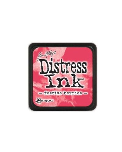 Mini Distress Ink Pad - Festive Berries de Tim Holtz | Ranger