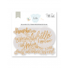 Die-cuts calque - Hello de Steffi Ried | Lora Bailora