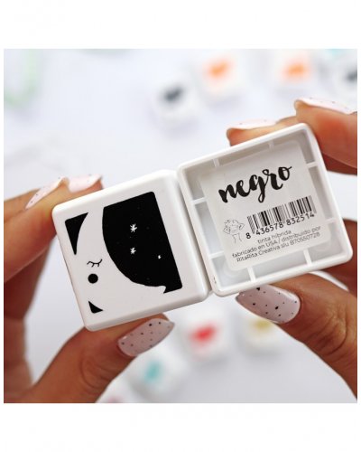 Alúa Cid - Mini encre hybride - Negro