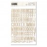 Autocollants Alphabet - Bois - Une pause FIKA | Les Ateliers de Karine