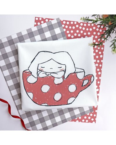 Alúa Cid - Pan de tissu - Café - LQY+Q