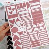 Die-cuts Rita's Diary - Cerise | RitaRita