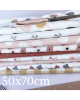 Alúa Cid - Panneau de tissu 50x70cm - Patio