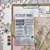 Tampon clear A6 - Newspaper - Victoria Street | Chou & Flowers