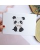 RitaRita - Classeur 10x15cm - Ourson - Panda