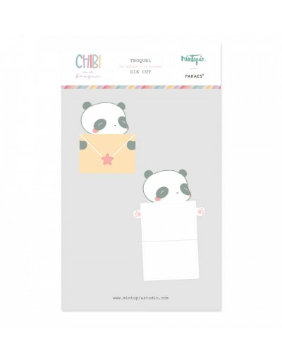 Dies - Carte Panda - Chibi en el bosque de Paraes | Mintopía