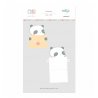 Dies - Carte Panda - Chibi en el bosque de Paraes | Mintopía
