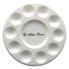 Palette de peintre ronde - Blanc | Artis Decor