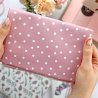 Panneau de tissu 50x140 - Rose à pois - Libertad | Alúa Cid