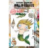 Tampon clear - A7 Stamp Set -854 - La Mer | Aall & Create