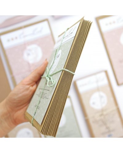 Alúa Cid - Lot 12 enveloppes C6 - Kraft recyclé - ComuniCard