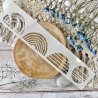 Pochoir - Frise Coucher de soleil - Globe-trotter | Chou & Flowers