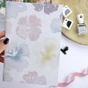 Cahier format A5 - Fleurs aquarelle - Alma | Alúa Cid