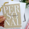 Recharge PERSONAL perforée pour carnet - LVC | Alúa Cid