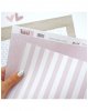 Alúa Cid - Papier uni 32x45cm Rayures/Rose - Basic