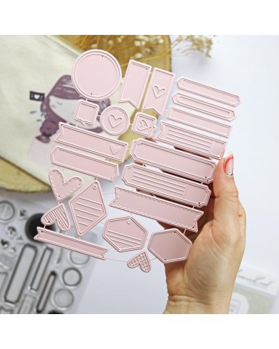 Alúa Cid - Dies - Set A5 Bannières & Étiquettes