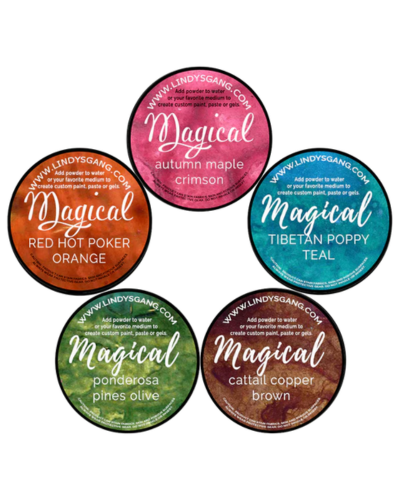 Poudres Magical - Autumn Leaves Shimmer Magicals Set | Lindy's Gang